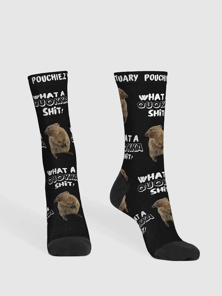 WHAT A QUOKKA SHIT SOCKS product image (2)
