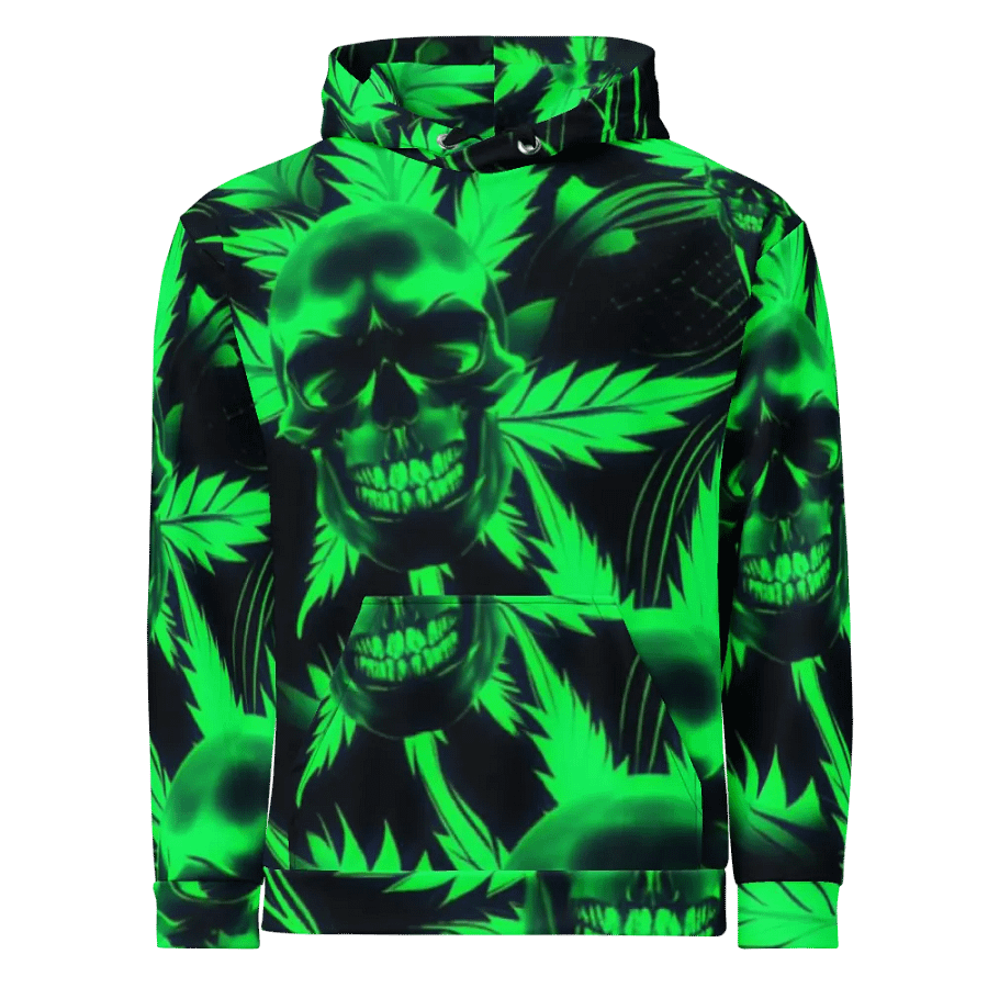 Neon Skulls and Leaves product image (1)