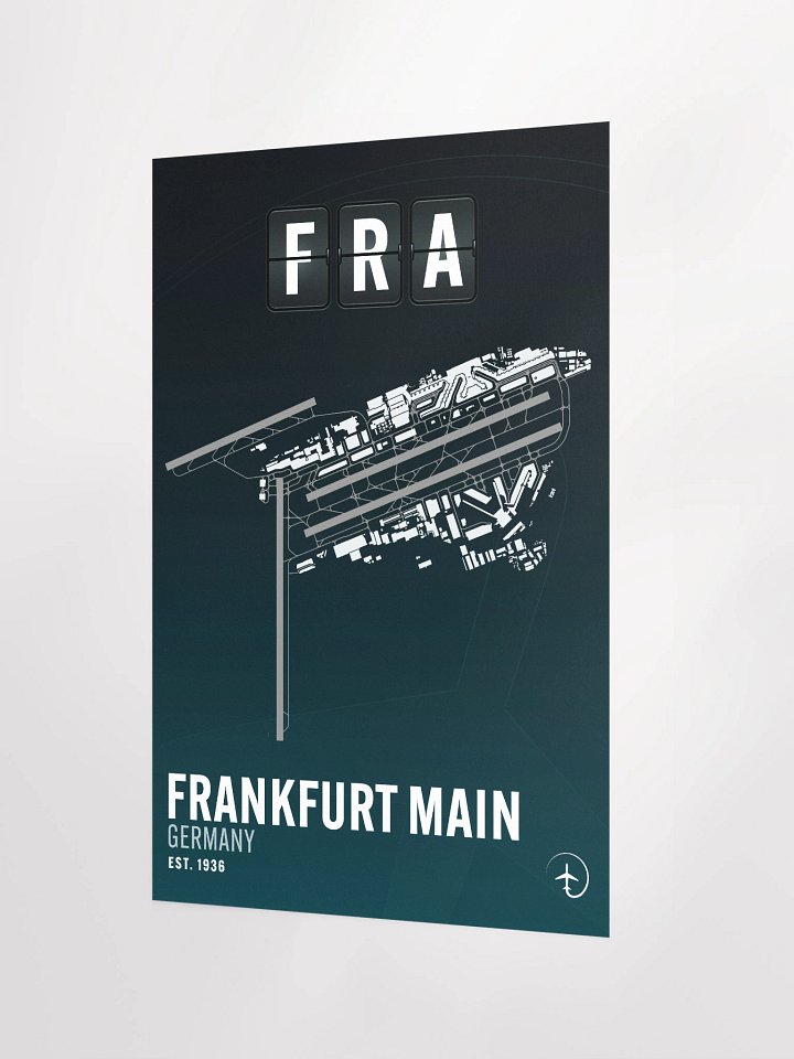 Frankfurt FRA Poster product image (2)