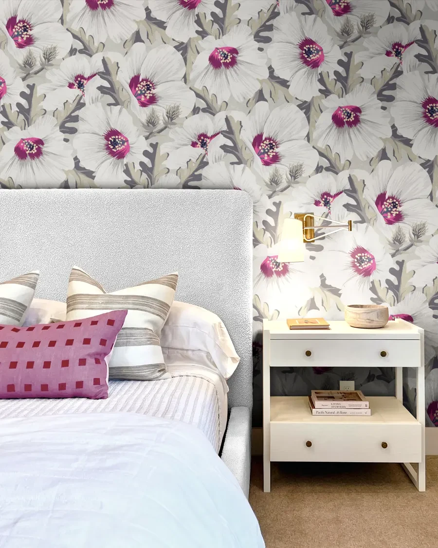 Wallpaper Mockup - Bedside with white table product image (5)
