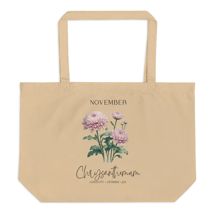 November Chrysanthemum Tote product image (1)