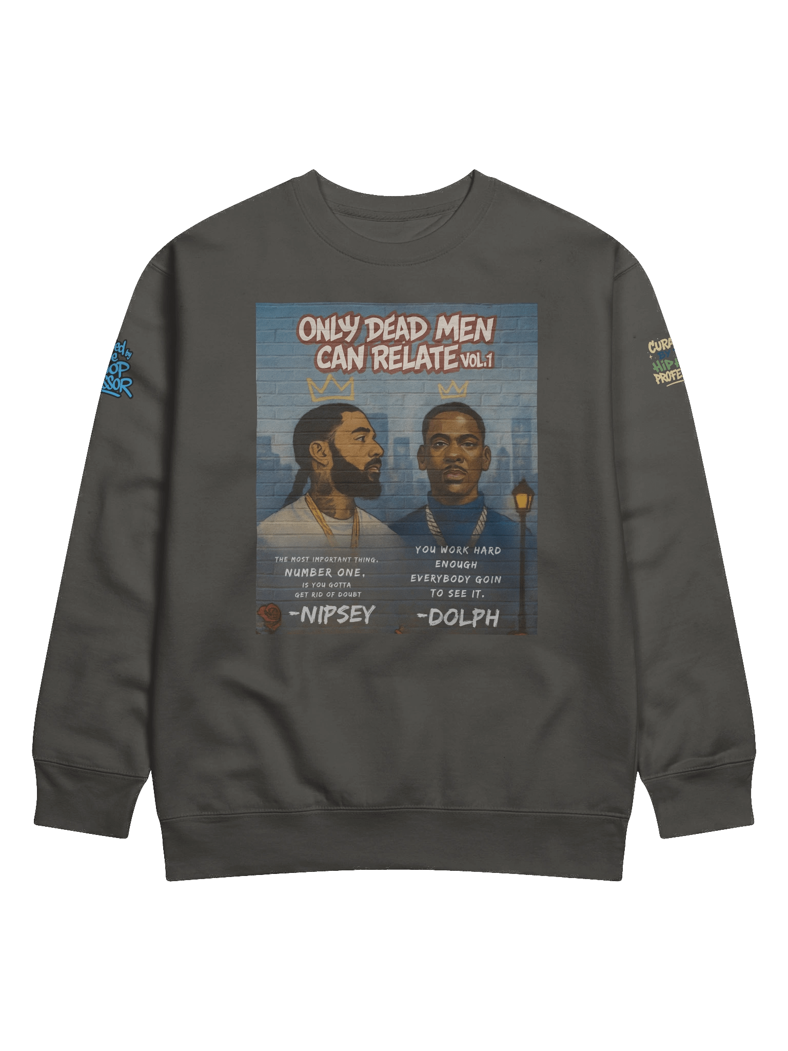 The Hip Hop Professor mixtape mural Sweatshirt product image (5)