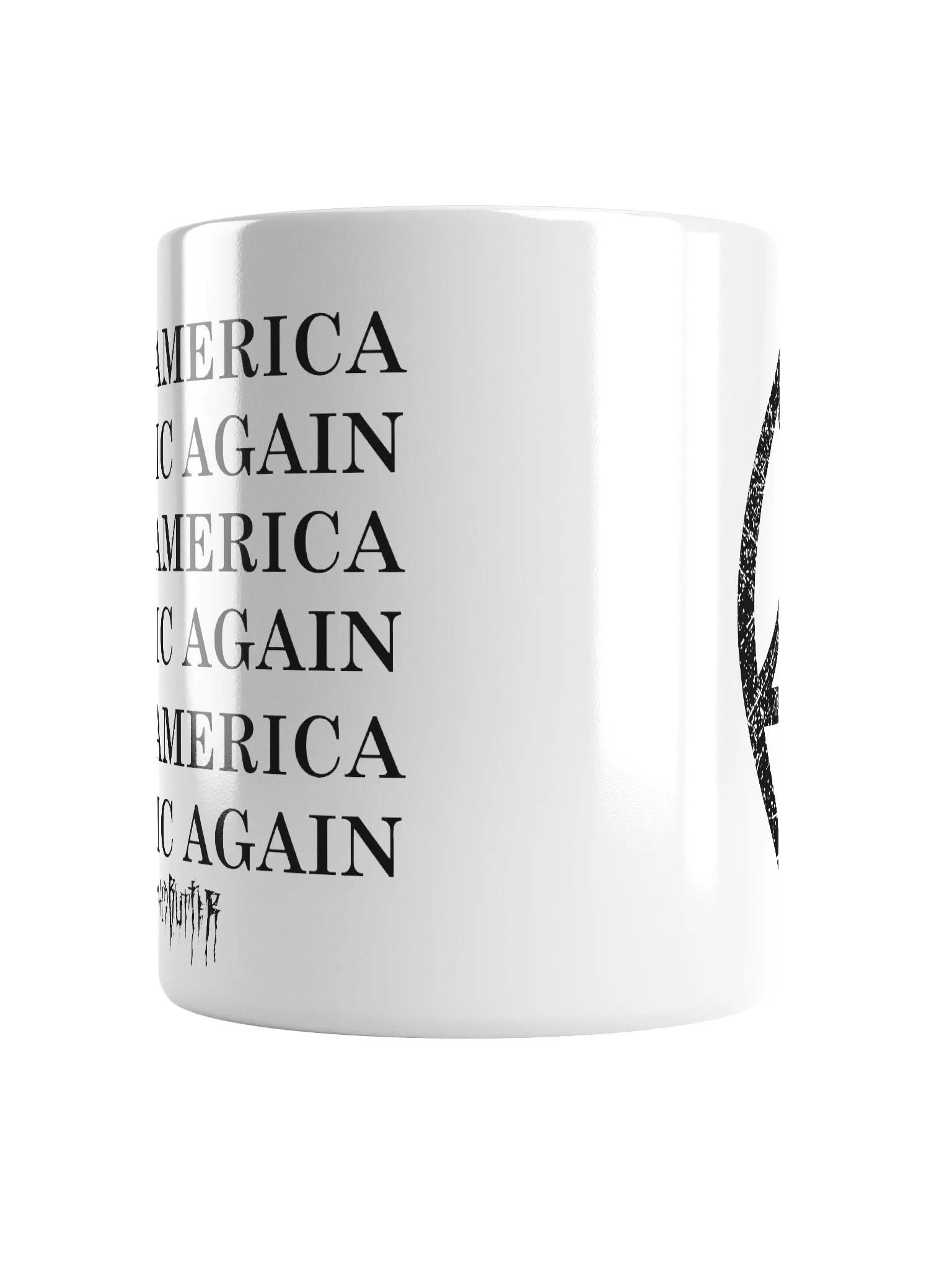 White 'Murica Mug 11oz product image (3)