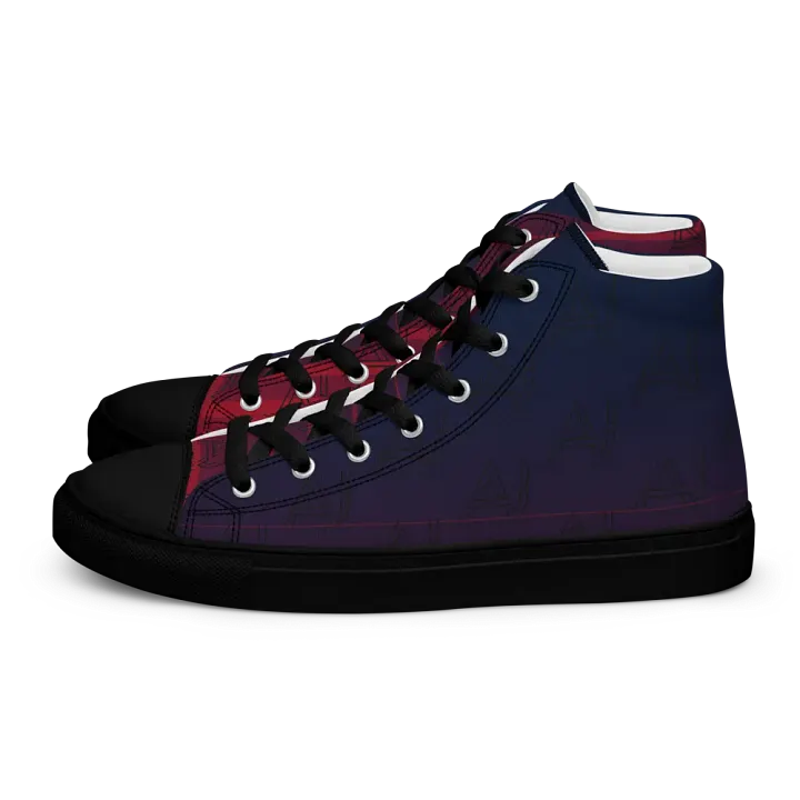 Red and Blue high tops product image (1)