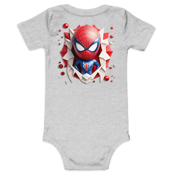 Kids Spiderman Baby Short Sleeve One Piece product image (2)