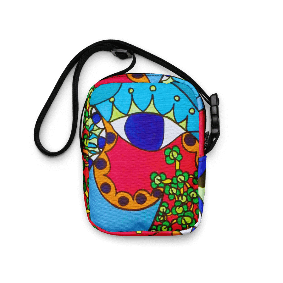 Psychedelic Dreamscape Crossbody Bag product image (6)