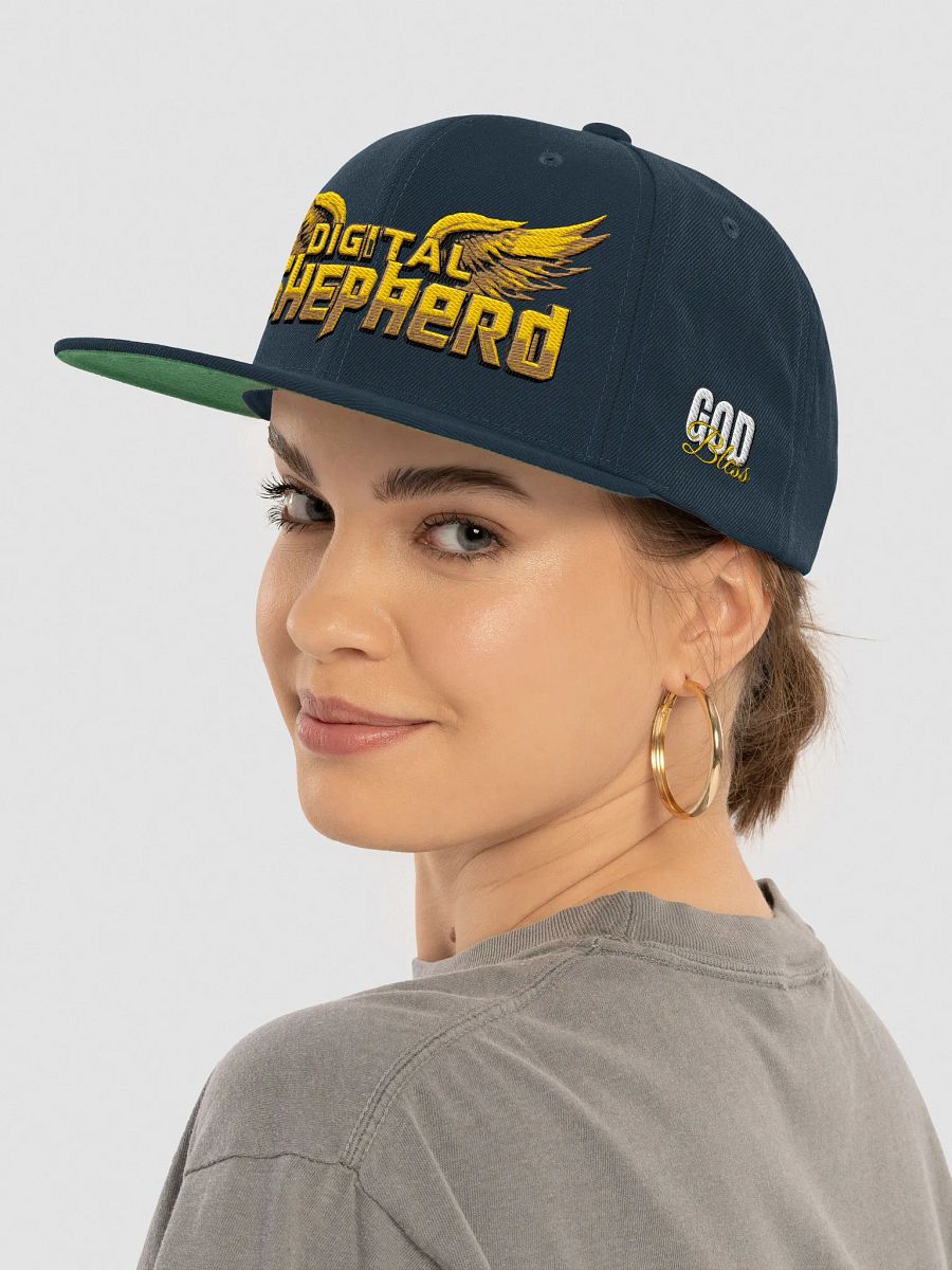 Digital Shepherd Wool Snapback Cap product image (84)