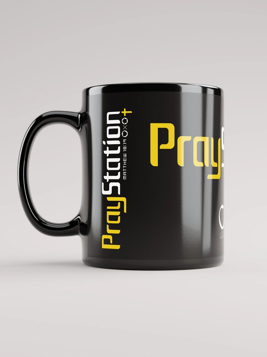 LXA PrayStation Mug - Black | Love X Aloha - Faith Collection | Premium Christian Merch product image (11)