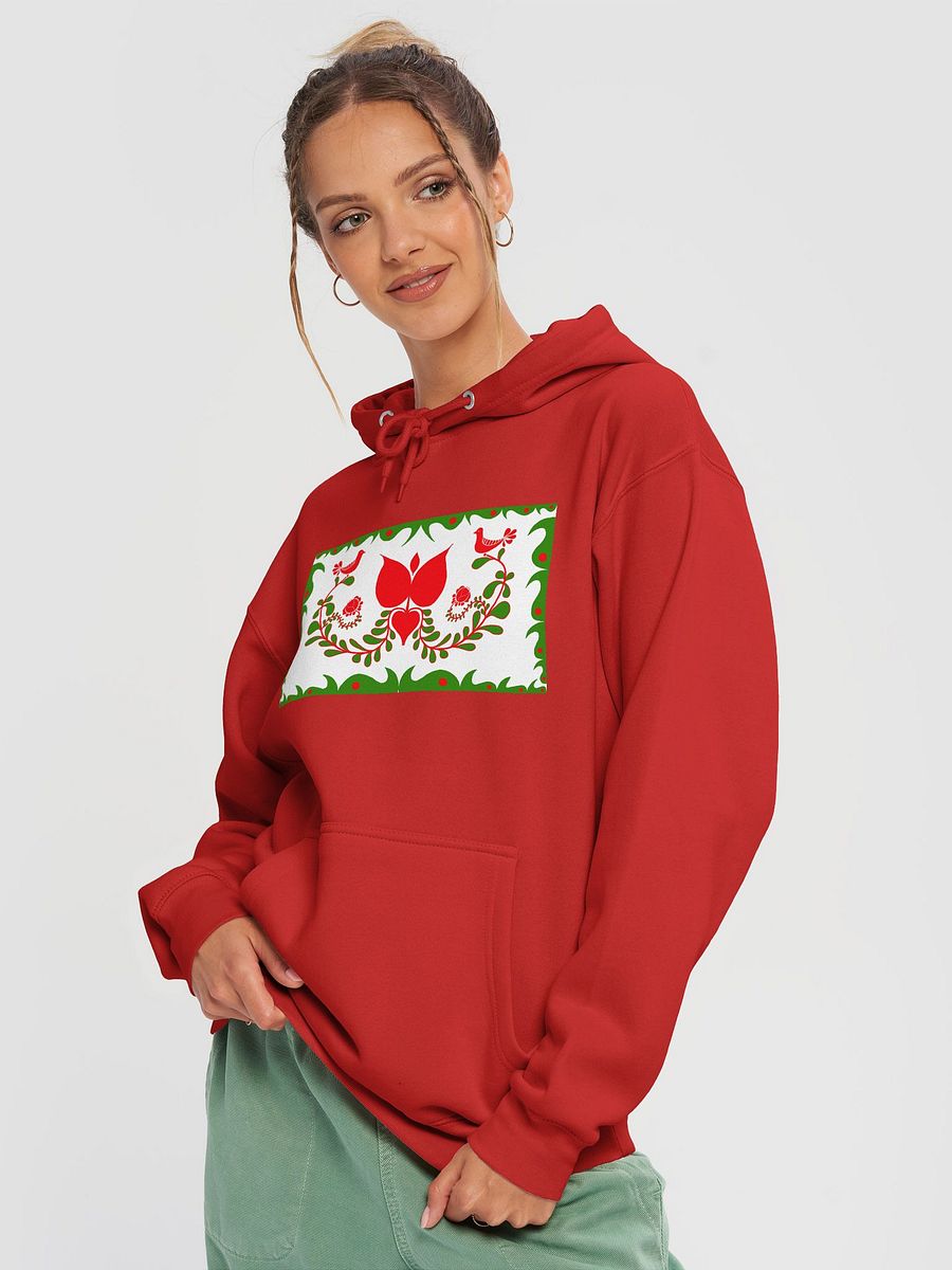 Hungarian Folk Art Lovebirds Hoodie product image (3)