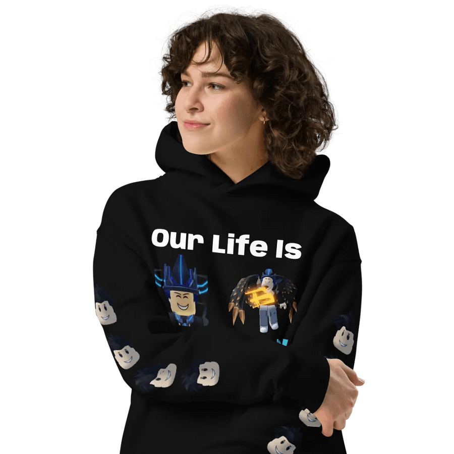 Our Life Is LOL and Epic! - FAN oversized hoody product image (6)