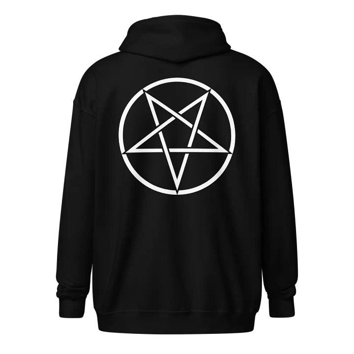 Penitent Pentagram Zip Hoodie product image (1)