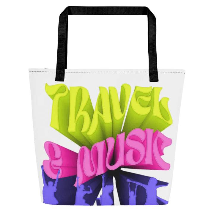 MCH Travel and Music Tote Bag product image (2)