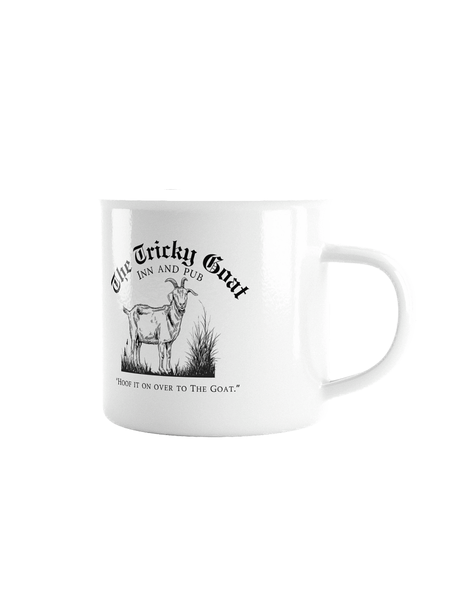 The Tricky Goat Souvenir Enamel Mug product image (1)