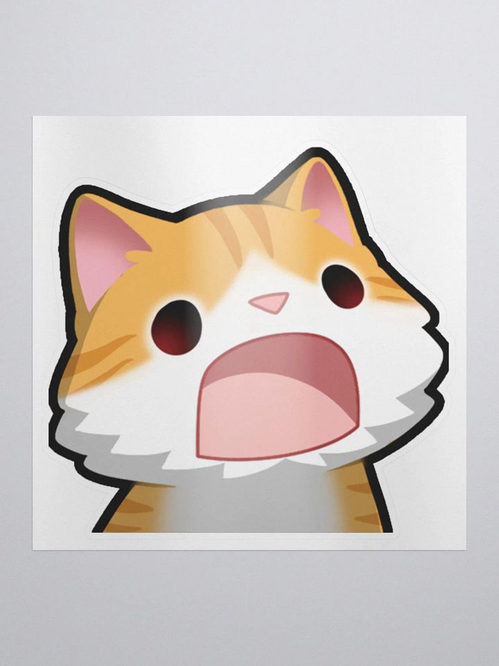 Peaches Gasp Sticker product image (1)