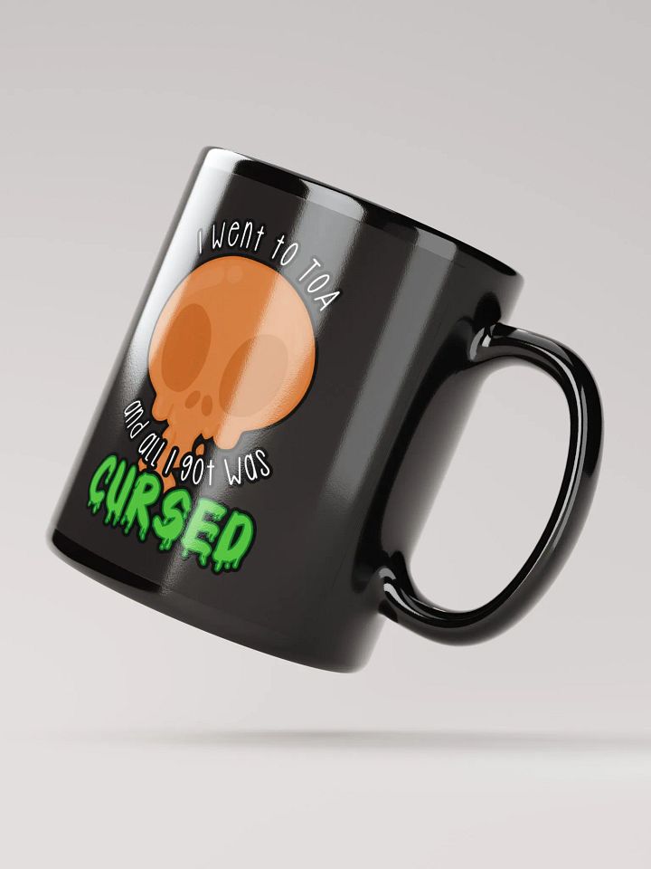All I Got Was Cursed - Druid - Black Glossy Mug product image (2)