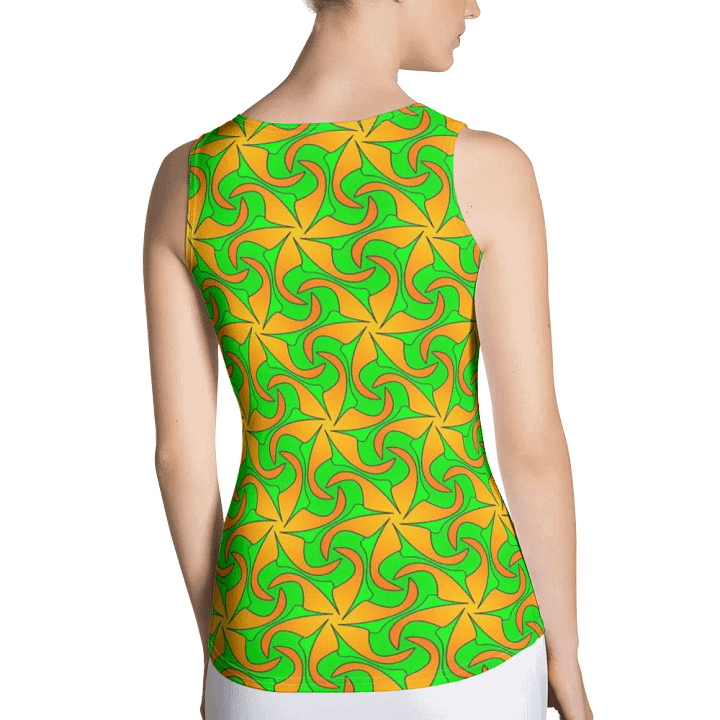 Neon Flowers Tank Top product image (2)