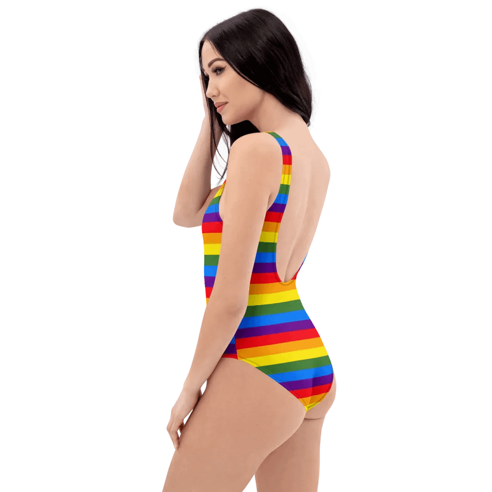Vibrant Stripes All-Over Swimsuit product image (7)