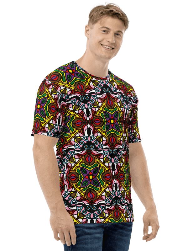 Progress Pride Abstract T - Crew Neck product image (2)