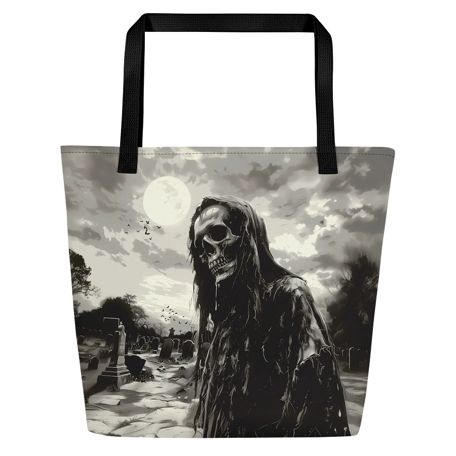Tote Bag: Skeleton Gothic Dark Spooky Art Halloween Horror Theme product image (3)