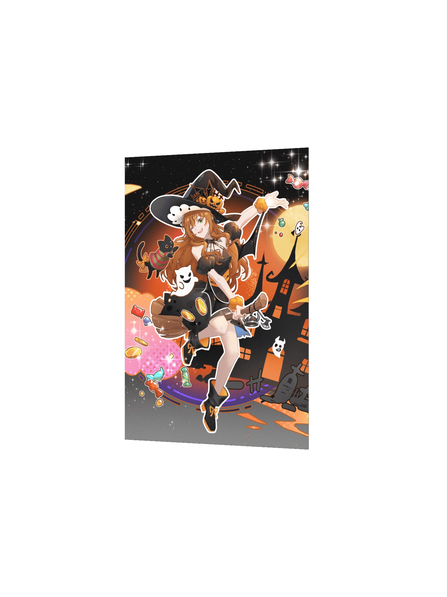 Witchy Nunu & Freddy Poster - Halloweenie 2025 Collection product image (2)