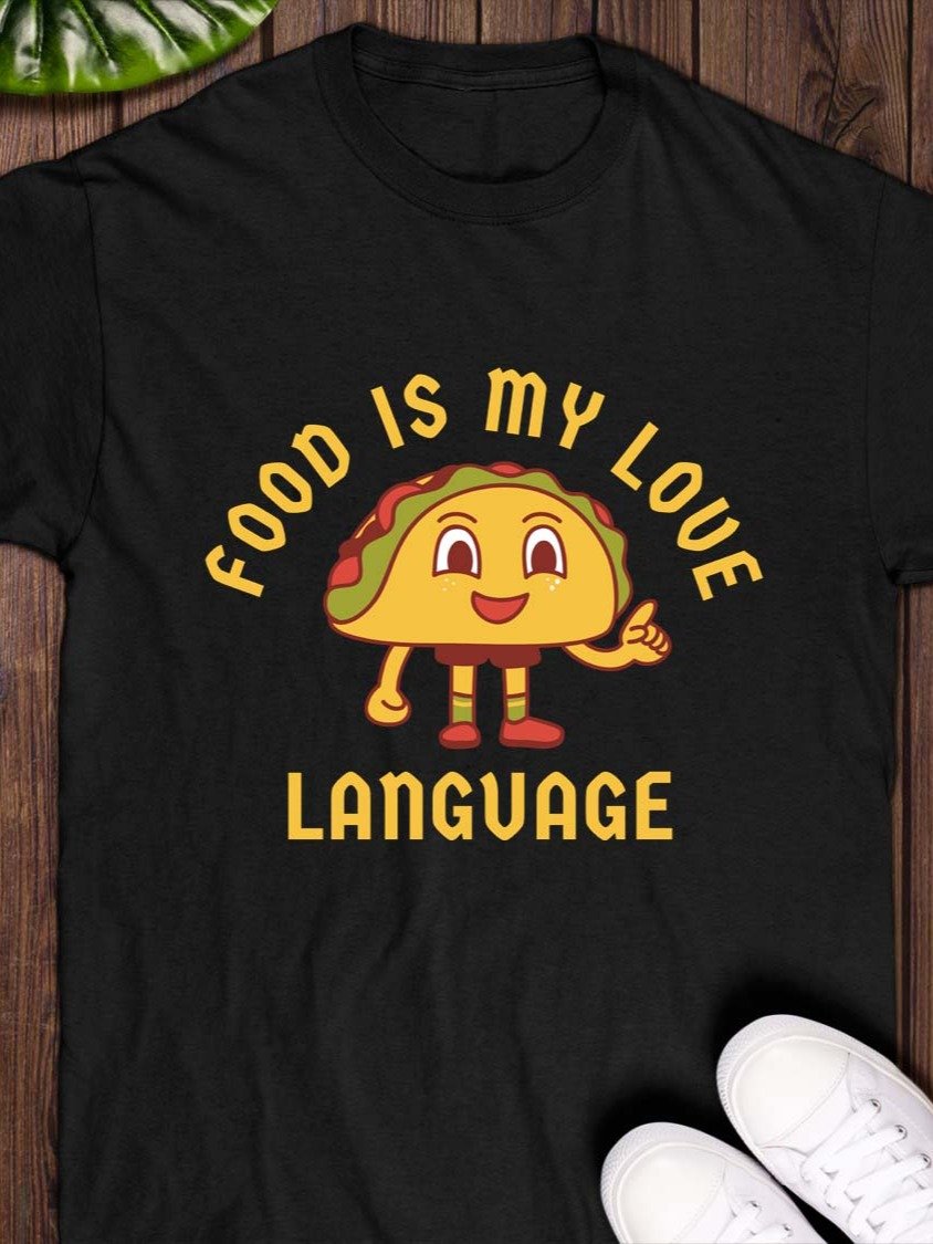 Food Is My Love Language T-Shirt product image (1)