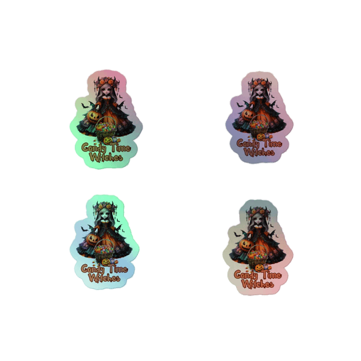Candy Time Witches, Holo Stickers product image (2)