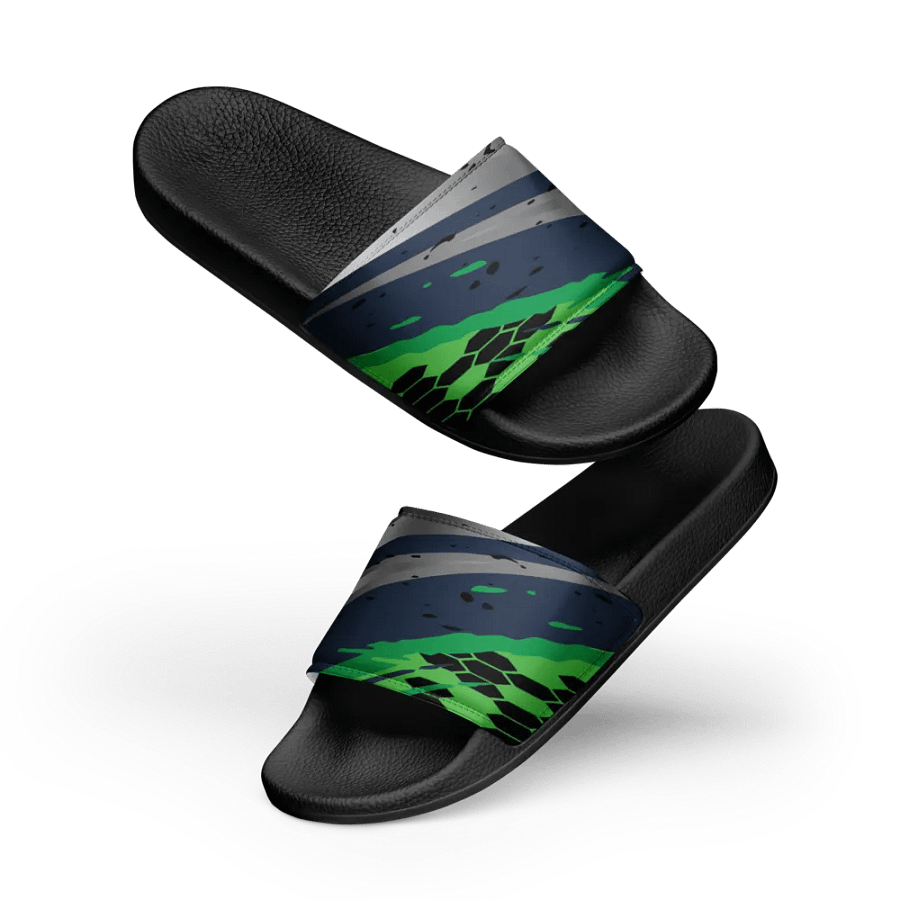 Dynamic Hexagon Men's Slides product image (11)