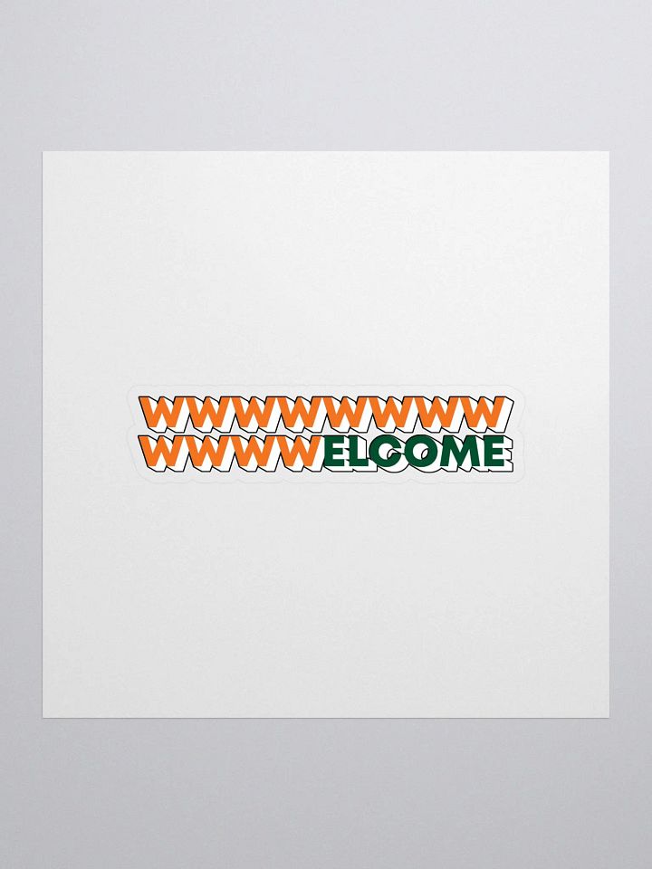 Coral Gables 01 Welcome Sticker product image (1)