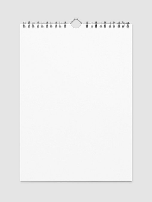 Photo showing Wall Calendar (Blank)