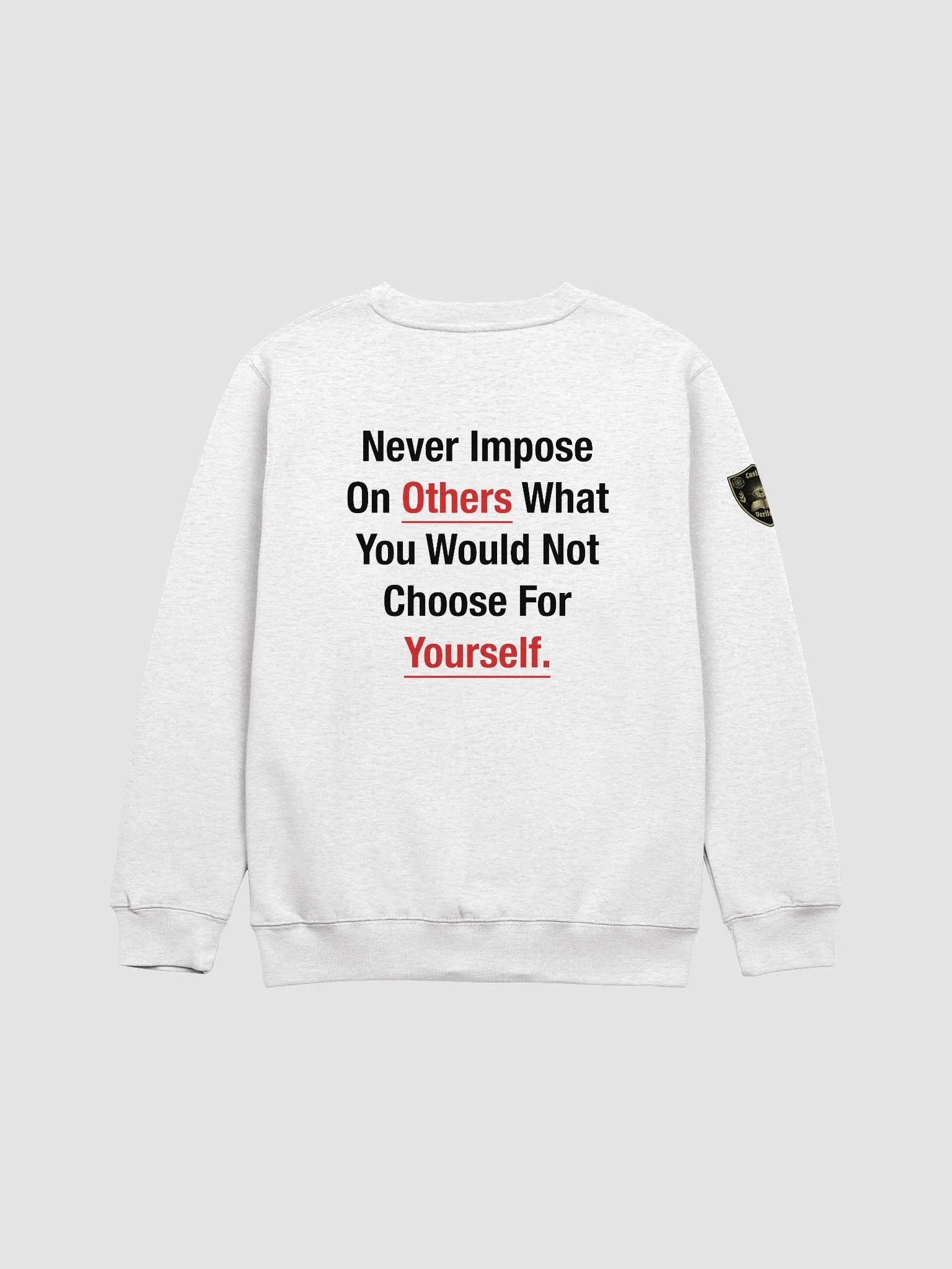 Morality Sweatshirt V2 product image (2)