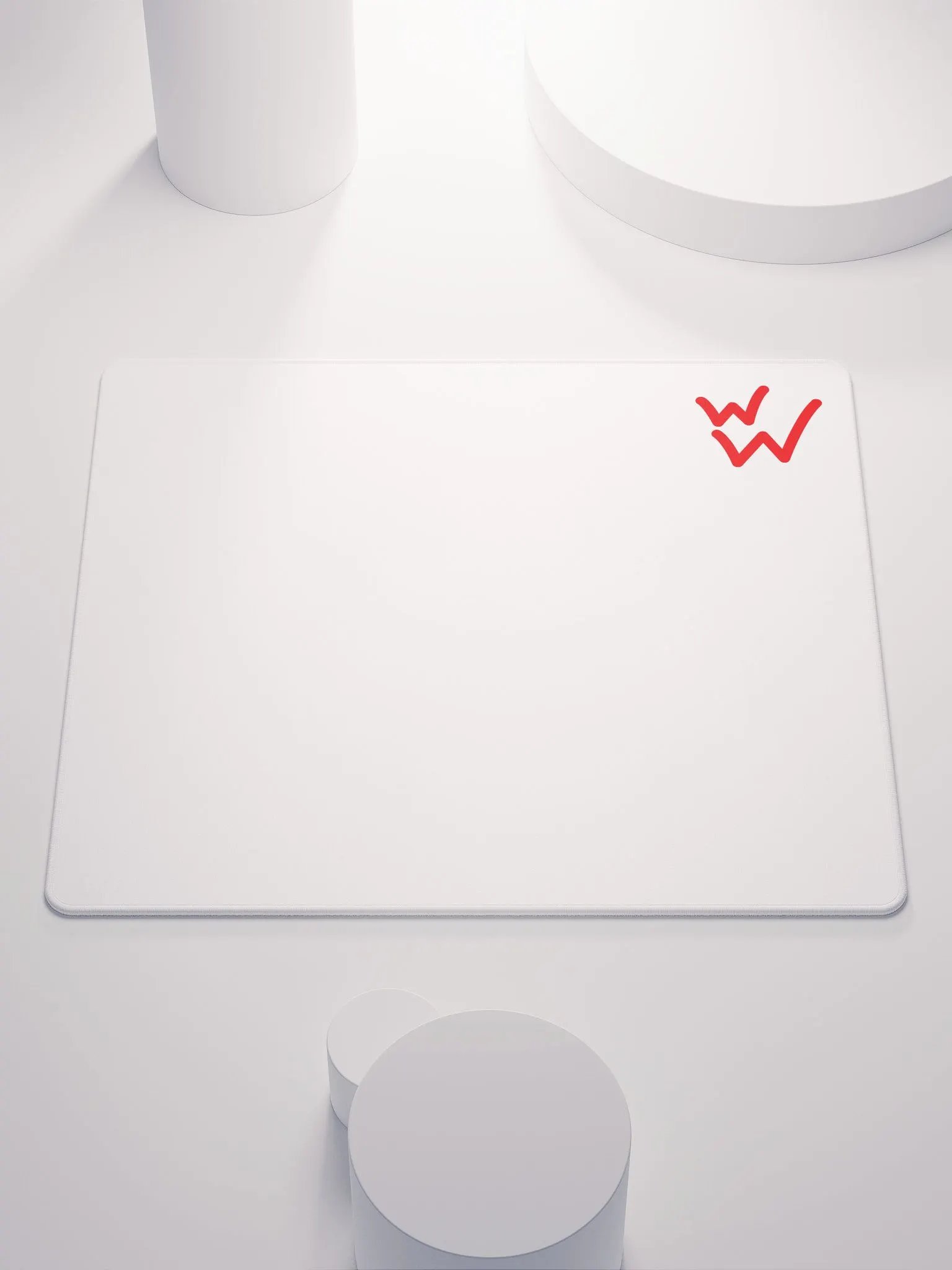 WW Gaming Mouse Pad (Red Logo) product image (1)
