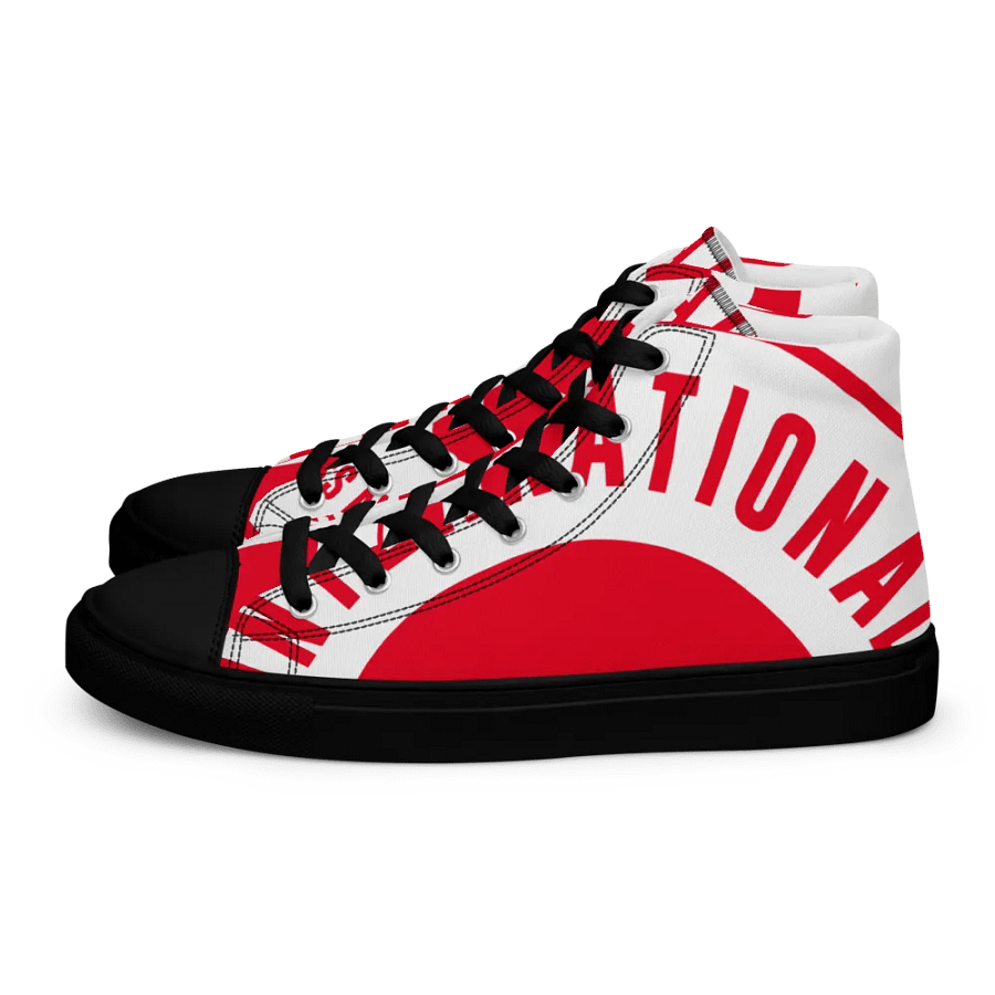 IFBNewsfeed.Org's Men's High Top Canvas Shoes product image (3)