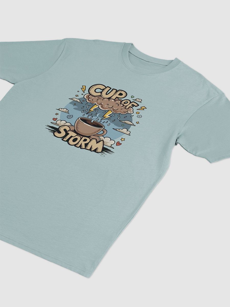 Stormy Sips Cartoon Cup Men's Tee product image (15)