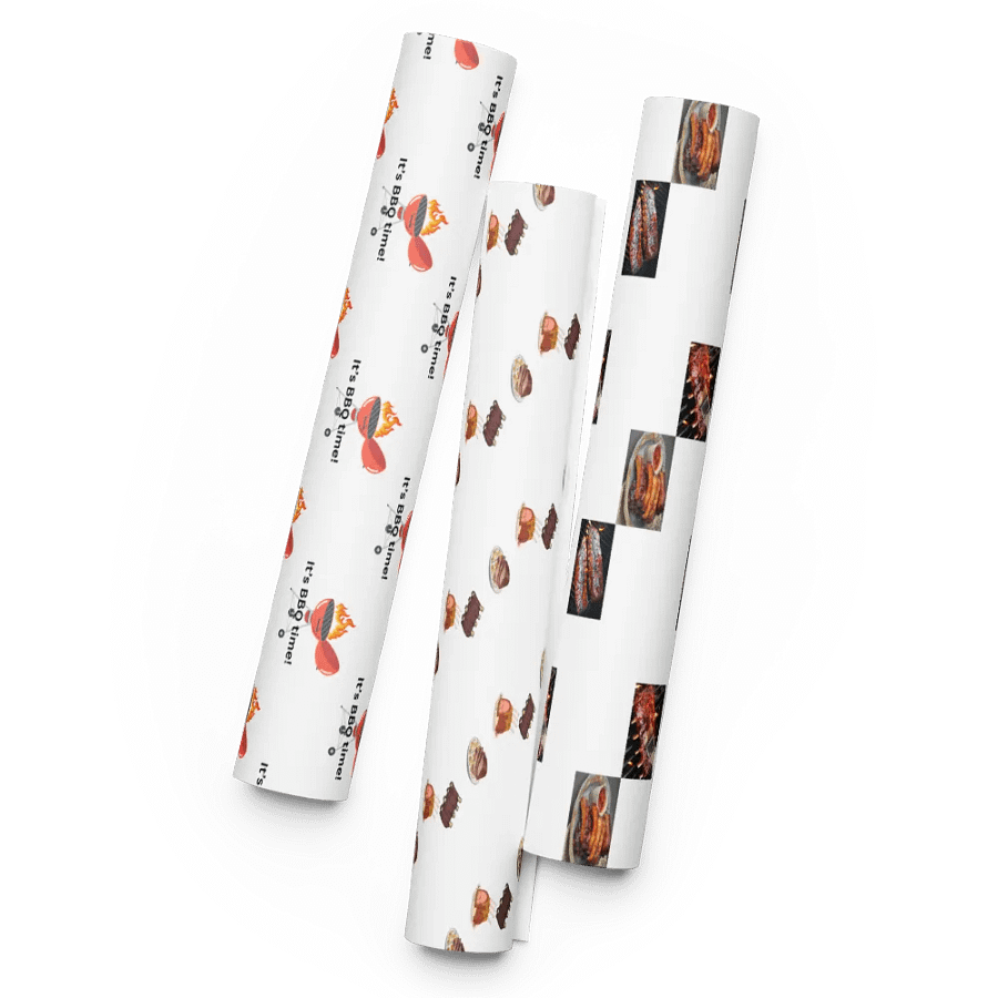 It's BBQ time Wrapping Paper product image (5)