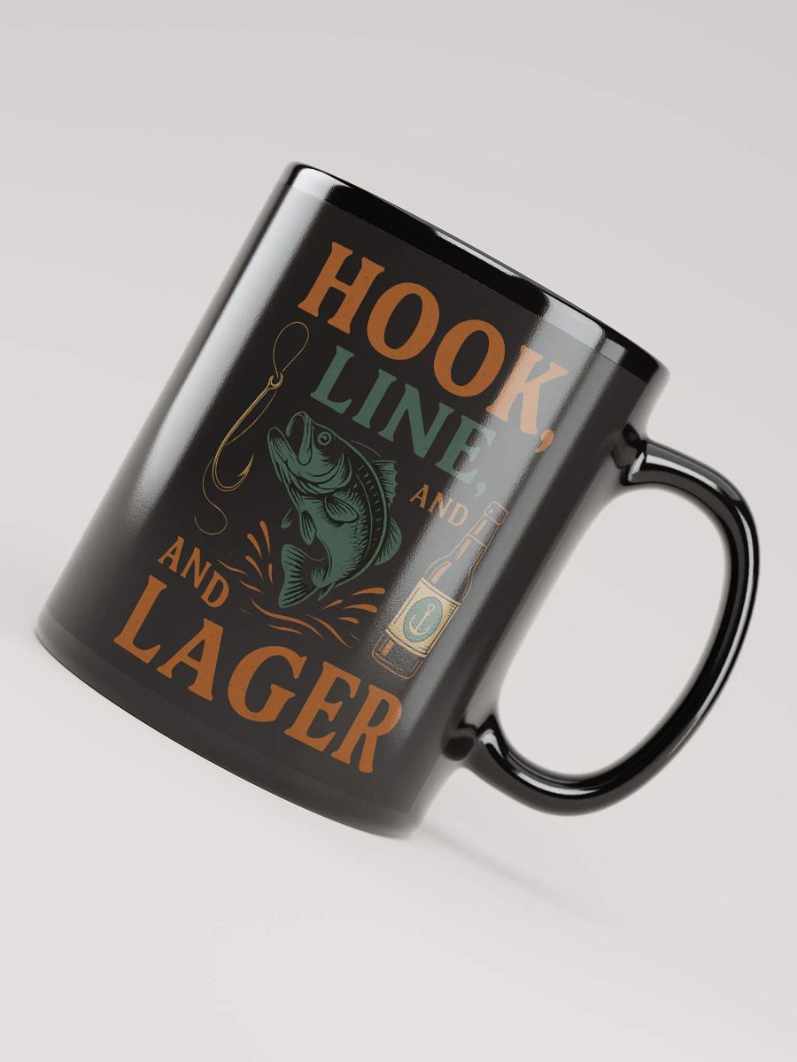 Funny Mug – Hook, Line, & Lager | Fishing & Beer Gift product image (8)