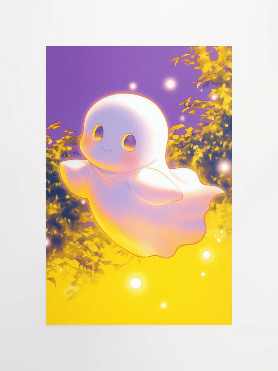 Whimsical Ghost Glow Poster product image (4)