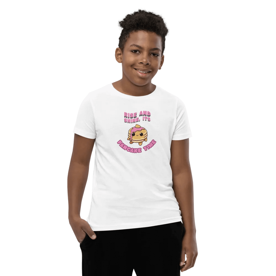 Rise & Shine Pancake Time Youth Tee product image (148)