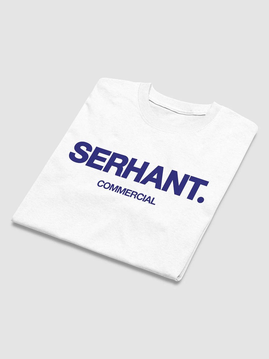 SERHANT. Commercial White T-Shirt with Large Logo product image (4)