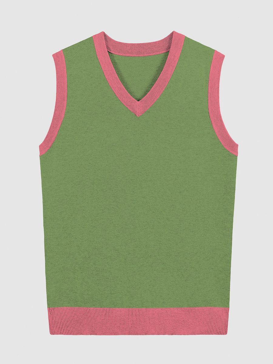 KawaiKitten Pink Kiwi Love V-Neck Vest product image (2)