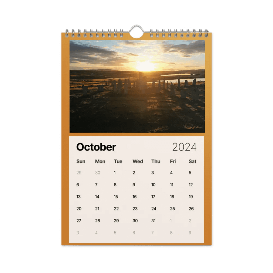 Scotland Calendar 2024 product image (12)