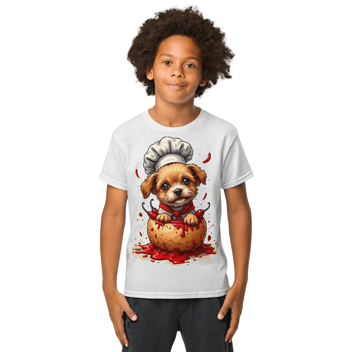 Chef Cilli Dog Youth Tee product image (9)