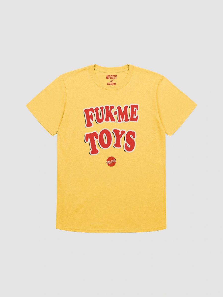 Fuk-Me Toys Logo Tee (yellow, white) product image (1)