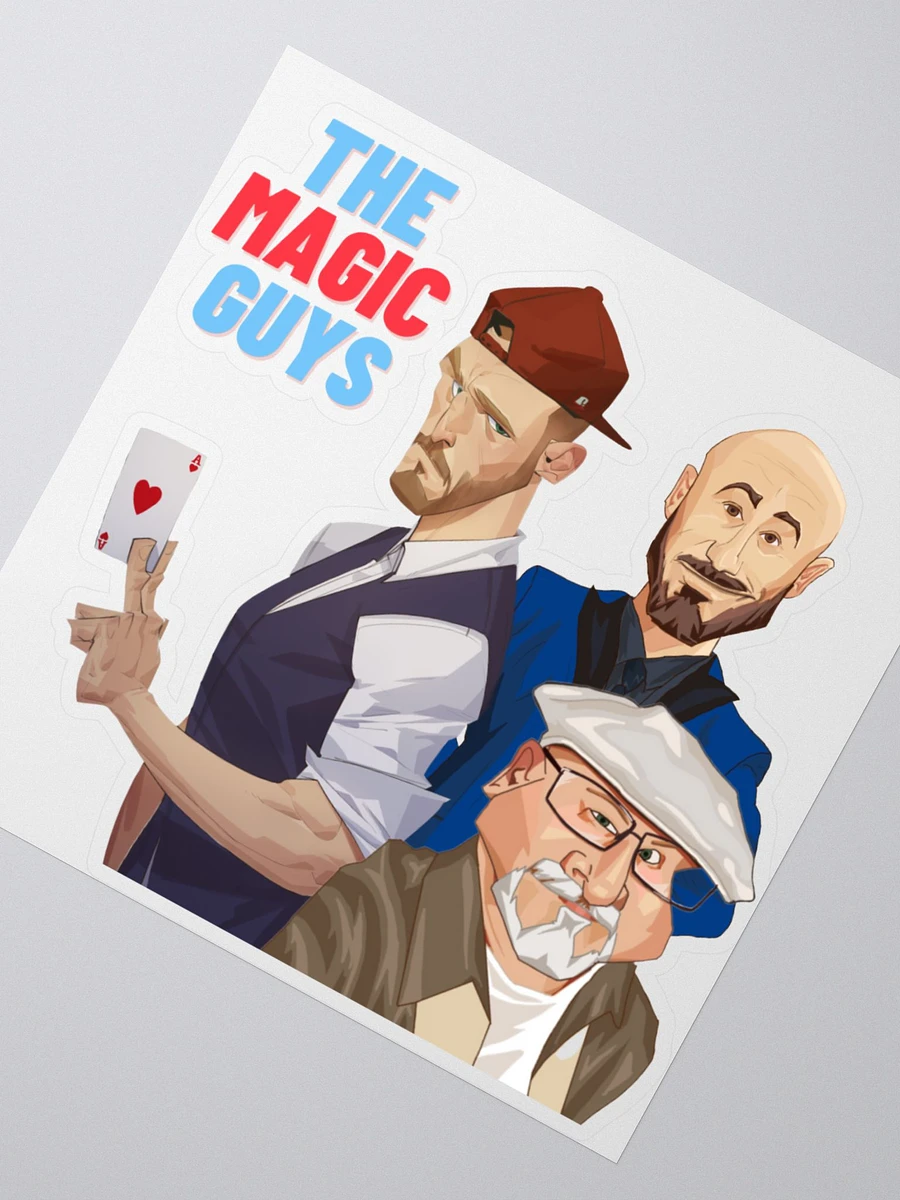 The Magic Guys Support Sticker product image (2)