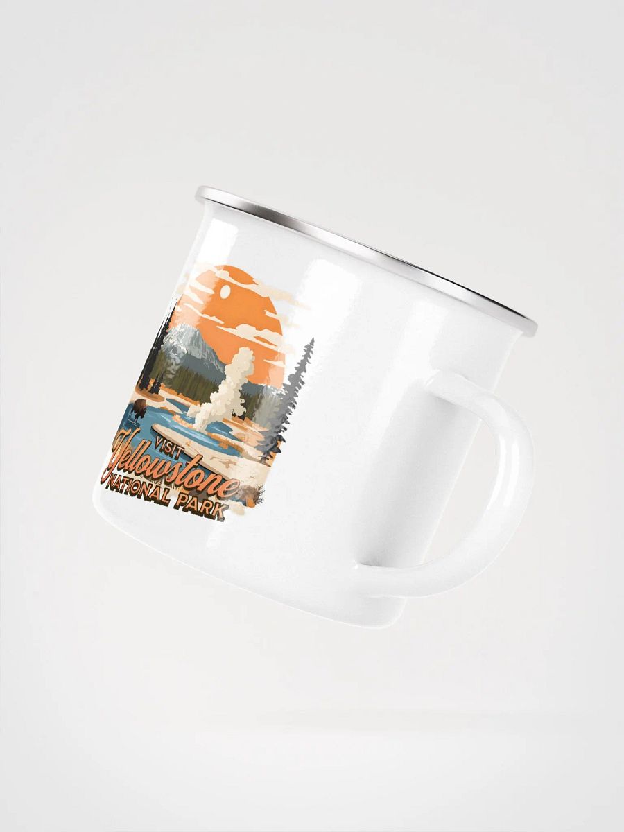 Yellowstone Adventure Enamel Mug product image (4)