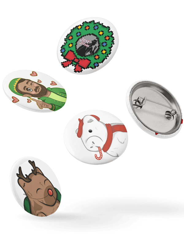 Followmas 2024 Pin Buttons product image (2)