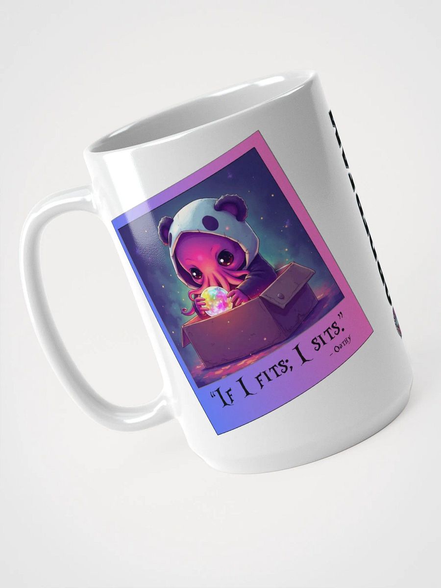 If I Fits; I Sits! White Mug product image (3)
