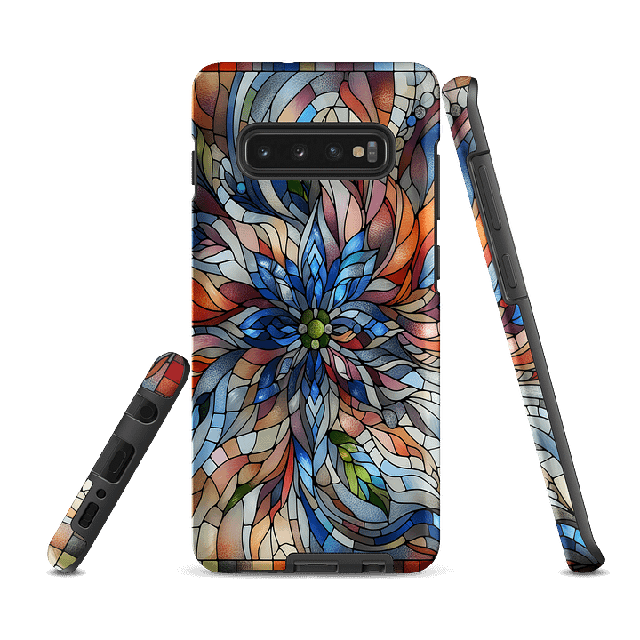 Floral Stained Glass Samsung® Tough Case product image (3)