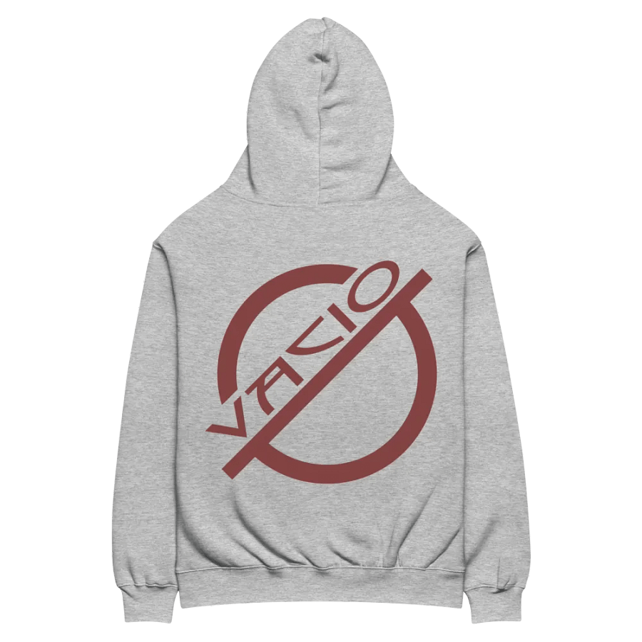 VACIO {NULL} Logo Relaxed Fit Hoodie (RED) product image (4)