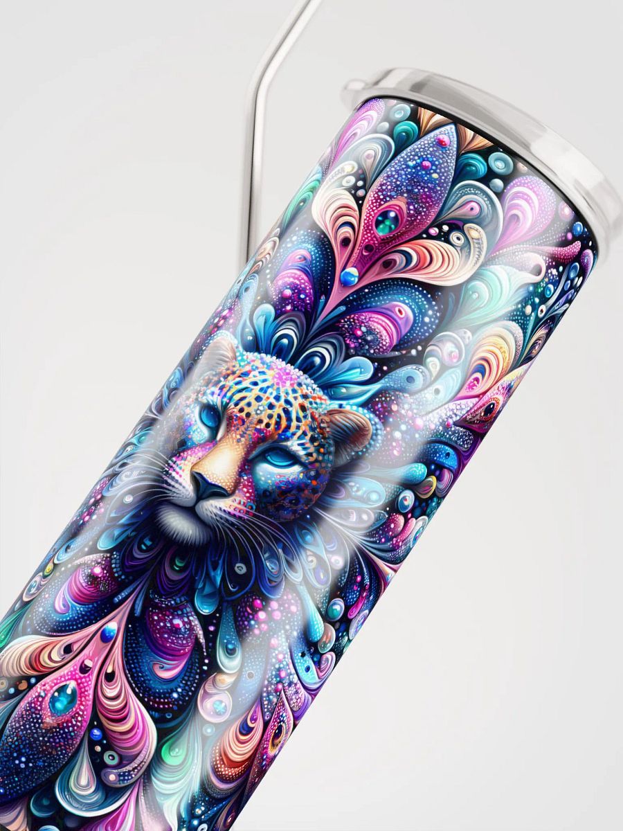 Psychedelic Leopard Print Stainless Steel Tumbler product image (5)