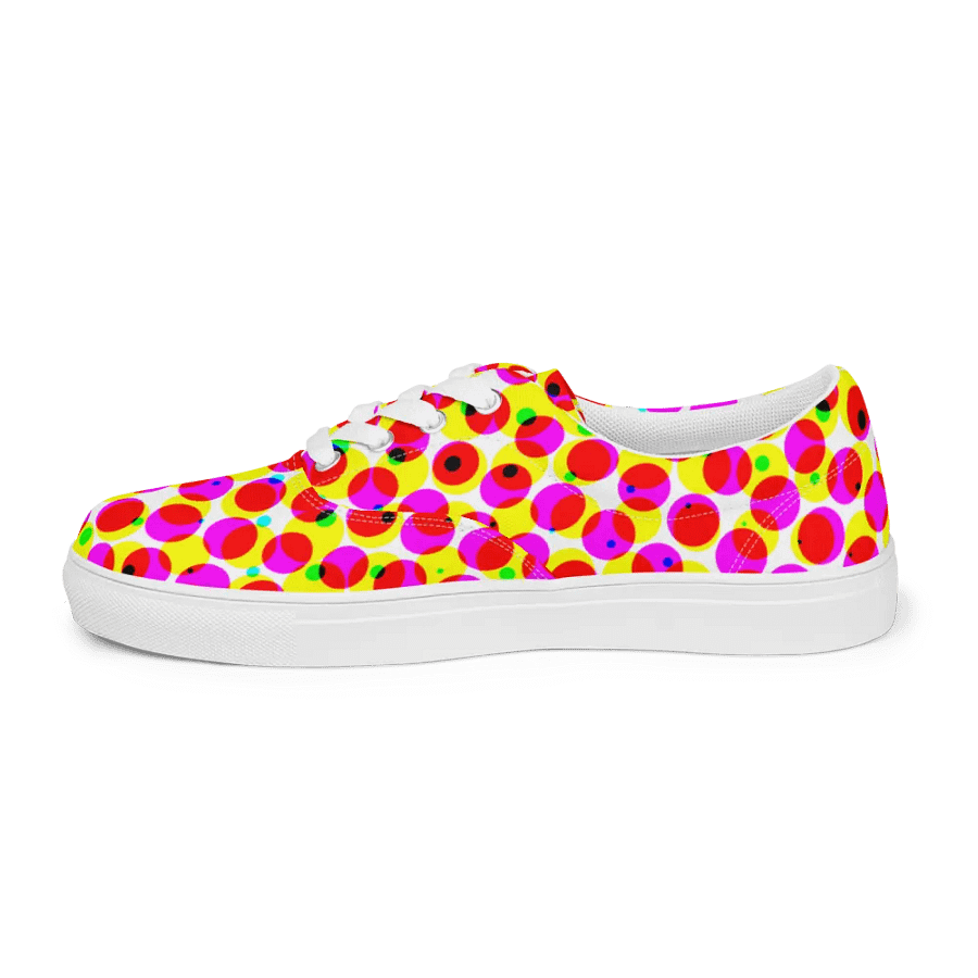 Polka Dot Lace-Up Shoes product image (4)